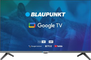 TV 32" Blaupunkt 32FBG5000S Full HD LED, GoogleTV, Dolby Digital, WiFi 2,4-5GHz, BT, czarny