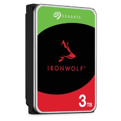 Dysk HDD Seagate IronWolf ST3000VN006 (3 TB ; 3.5"; 256 MB; 5400 obr/min)