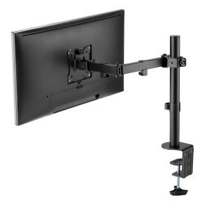 MACLEAN UCHWYT BIURKOWY DO MONITORA LCD 17-32" 8KG VESA 75X75 ORAZ 100X100 PODWÓJNE RAMIĘ MC-883