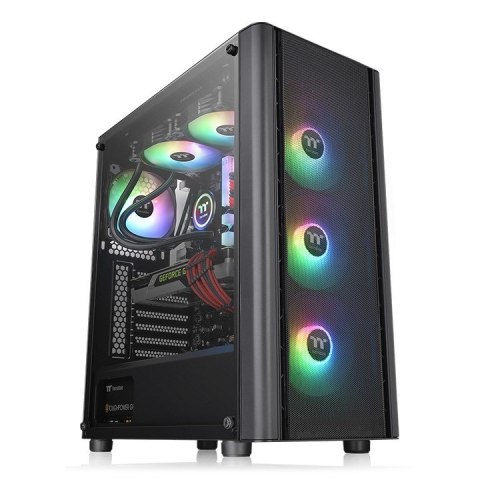 THERMALTAKE V250 AIR TEMPERED GLASS 3X12CM ARGB + 12CM - BLACK CA-1Q5-00M1WN-03