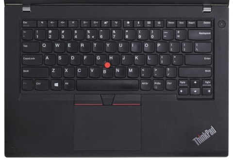 LENOVO ThinkPad T480 i5-8350U 16GB 256GB SSD 14" FHD (US QWERTY) Win11pro + zasilacz UŻYWANY