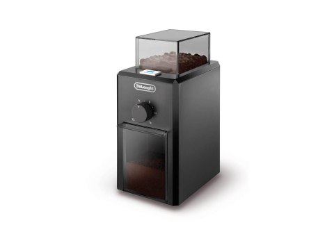 Młynek elektryczny do kawy DeLonghi KG 79 (110W; żarnowy; kolor czarny)