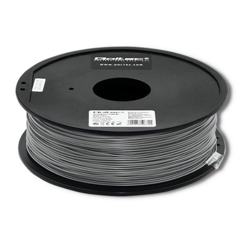 Qoltec Profesjonalny filament do druku 3D | PLA PRO | 1.75mm | 1kg | Silver