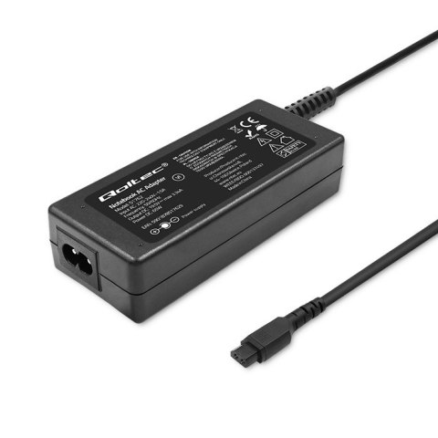 Qoltec Zasilacz specjalizowany do Dell 65W | SmartPlug | 3 wtyczki | +kabel zasilający