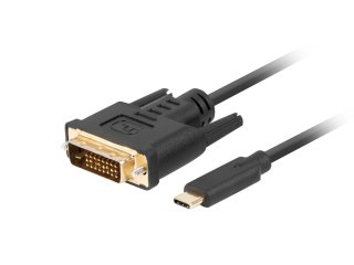 LANBERG KABEL USB-C(M)->DVI-D(24+1)(M) 1.8M CZARNY CA-CMDV-10CU-0018-BK