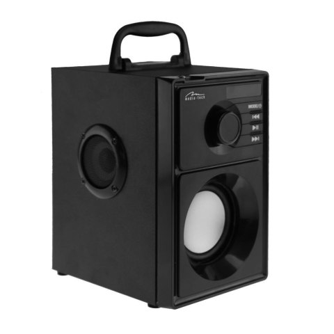 MEDIA-TECH GŁOŚNIK BEZPRZEWODOWY BOOMBOX SILVER 15W MRS MT3179