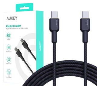 AUKEY CB-NCC2 KABEL USB-C QC PD 1.8M 3A 60W NYLON