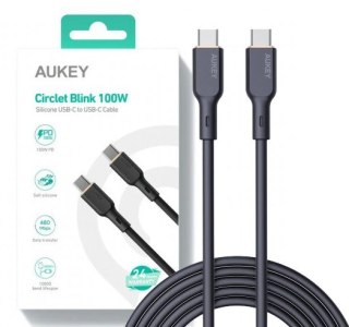 AUKEY CB-SCC101 KABEL USB-C QC PD 1M 5A 100W