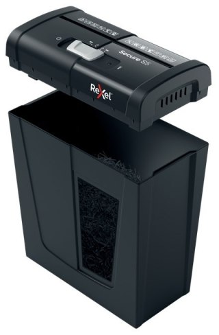 Rexel Niszczarka Secure S5, (P-2), 5 kartek, 10 l kosz