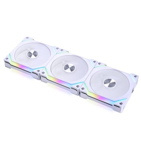 Lian Li UNI FAN SL120 V2 RGB PWM Fan, Triple-pack White