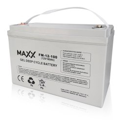 Akumulator żelowy, Maxx DEEP CYCLE 12-FM-100, 100Ah