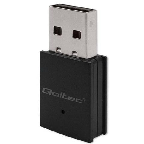 Qoltec Bezprzewodowy mini adapter WiFi Standard N | BT 4.0 USB