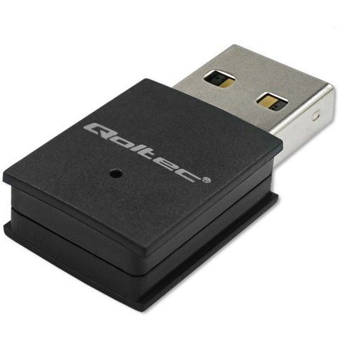 Qoltec Bezprzewodowy mini adapter WiFi Standard N | BT 4.0 USB