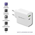 Qoltec Ładowarka sieciowa 45W | 5-20V | 2.4-3A | USB typ C PD | USB | Biała