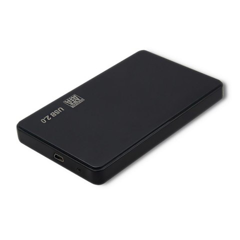 Qoltec Obudowa/kieszeń do dysków HDD/SSD 2.5" SATA3 | USB 2.0 | Czarny