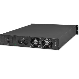 Qoltec Zasilacz awaryjny UPS RACK | 3kVA | 2400W | LCD