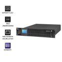 Qoltec Zasilacz awaryjny UPS RACK | 3kVA | 2400W | LCD