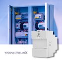 Qoltec Zasilacz na szynę DIN | 85.2W | 12V | 7.1A | Szary