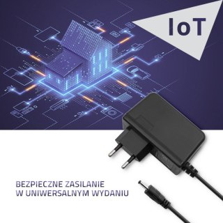 Qoltec Zasilacz wtyczkowy 15W | 5V | 3A | 3.5*1.35