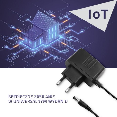 Qoltec Zasilacz wtyczkowy 7.5W | 7.5V | 1A | 5.5*2.1