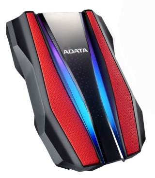 Dysk zewnętrzny HDD ADATA HD770G (1TB; 2.5"; USB 3.2; czerwony)