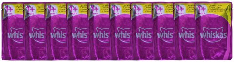 WHISKAS Pure Delight Drobiowe Frykasy w galaretce - mokra karma dla kota - 40 x 85g