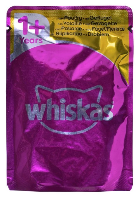 WHISKAS Pure Delight Drobiowe Frykasy w galaretce - mokra karma dla kota - 40 x 85g