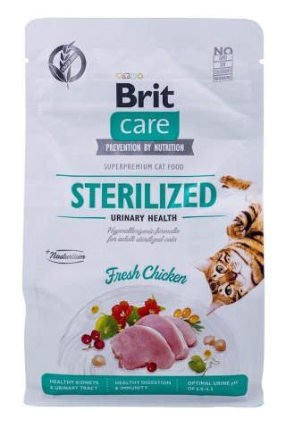 Brit Care Cat Grain-Free Sterilized Urinary - sucha karma dla kota - 400 g