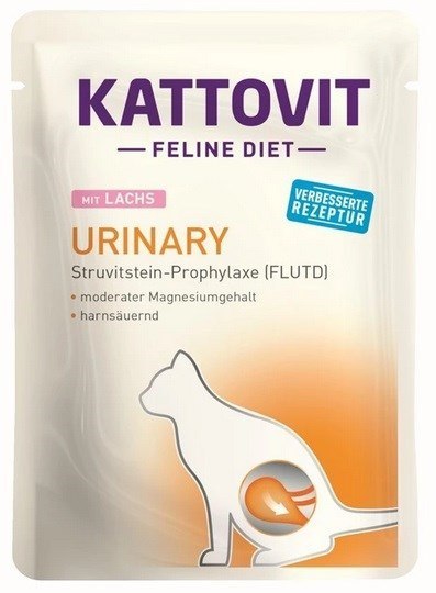 KATTOVIT URINARY Zestaw na układ moczowy 12x85g dla kota