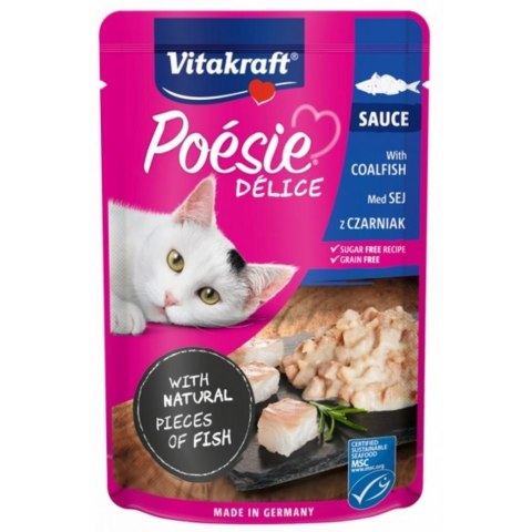 VITAKRAFT POESIE DELICE czarniak dla kota 85g