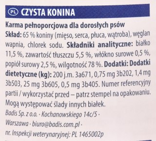 ANIMONDA GranCarno Single Protein konina - mokra karma dla psa - 800g