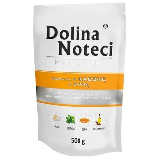 DOLINA NOTECI Premium bogata w kaczkę z dynią - mokra karma dla psa - 500g