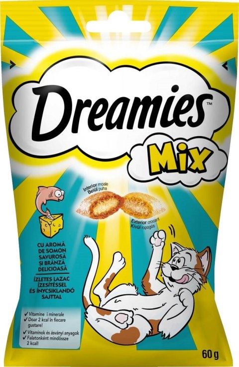 DREAMIES przysmak Łosoś Ser dla kota 60g