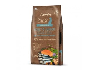 FITMIN Purity GrainFree Adult&Junior ryba - sucha karma dla psa - 12kg