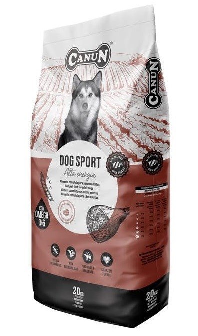 CANUN Dog Sport Wołowina - sucha karma dla psa - 20 kg