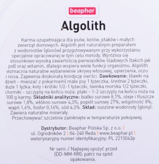 BEAPHAR Algolith mączka z alg morskich - preparat witaminowy dla zwierząt - 500 g