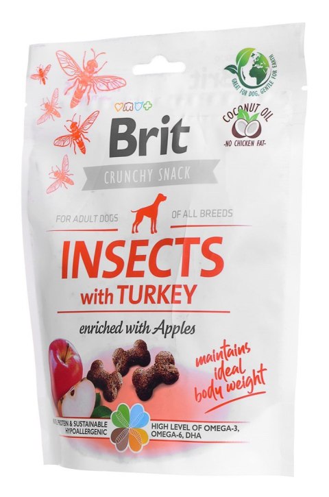 Brit Care Dog Insect&Turkey - Przysmak dla psa - 200 g