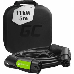 GREEN CELL Kabel do samochodu elektrycznego TYPE 2 16A, 11KW, 5M