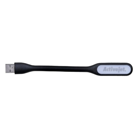 Activejet Lampka do komputera USB LED, do czytania. Napięcie 5V. Moc 1.2W. Materiał PVC. Rozmiar produktu 170*18.5*9mm.