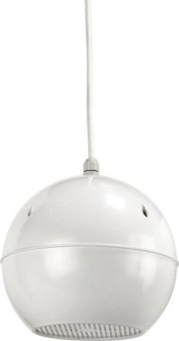 Głośnik kulowy PA MONACOR EDL-412/WS odporny na wilgoć Technika 100V lub 8Ω biały
