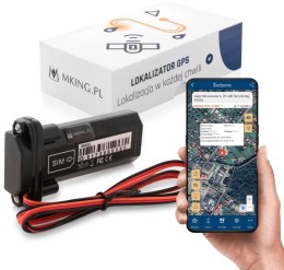 Lokalizator GPS Mking MK02 Śledzenie Pojazdu Łodzi