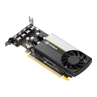 Karta graficzna PNY NVIDIA T1000 4GB, GDDR6, 4x DisplayPort, PCI Express 3.0, LP - ATX bracket, Retail