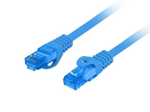 LANBERG PATCHCORD S/FTP KAT.6A 1M NIEBIESKI LSZH CCA (FLUKE PASSED) PCF6A-10CC-0100-B