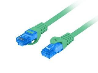 LANBERG PATCHCORD S/FTP KAT.6A 1M ZIELONY LSZH CCA (FLUKE PASSED) PCF6A-10CC-0100-G