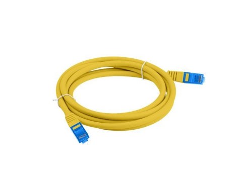 LANBERG PATCHCORD S/FTP KAT.6A 3M ŻÓŁTY LSZH CCA (FLUKE PASSED) PCF6A-10CC-0300-Y