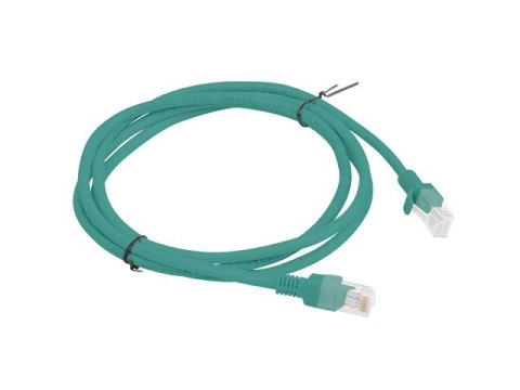 Patchcord UTP Lanberg PCU6-10CC-0150-G (RJ45 - RJ45 ; 1,5m; UTP; kat. 6; kolor zielony)