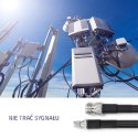 Qoltec Kabel koncentryczny LMR400 | N Żeński | RP-SMA Męski | 5m