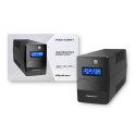 Qoltec Zasilacz awaryjny UPS Line Interactive | Monolith | 850VA | 480W | LCD | USB | RJ45