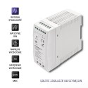 Qoltec Zasilacz na szynę DIN | 60W | 12V | 5A | Biały | Slim