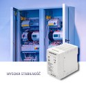 Qoltec Zasilacz na szynę DIN | 90W | 12V | 7.5A | Biały | Slim